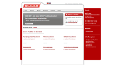 Desktop Screenshot of mausgmbh.de